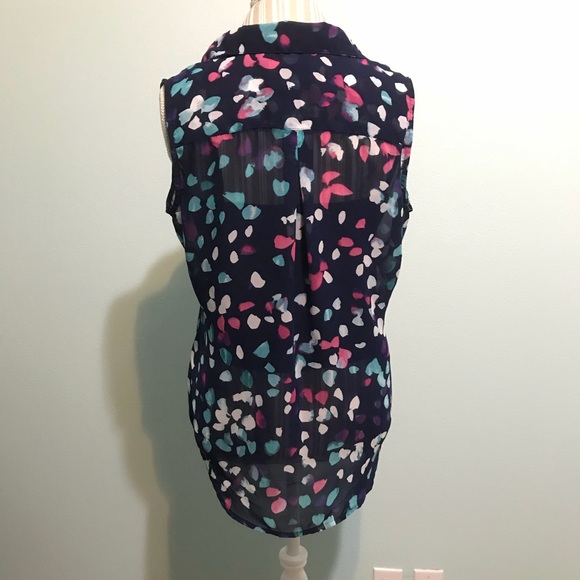 Liz Claiborne Blouse Size Medium - Picture 3 of 4